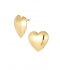 Oorbellen big heart - goud