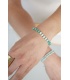 Stijlvolle Mint Groene Armband met Natuurstenen Kralen - Shop Nu