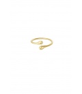 Basic open ring - goud