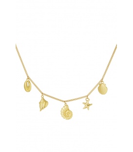 Bedelketting summer lovin - goud