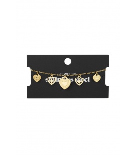 Passionate Heart Charms armband - goud