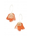 Charming Flower oorbellen - oranje SKU0292869-738 Oranje Groothandel SKU0292869-738