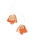 Charming Flower oorbellen - oranje SKU0292869-738 Oranje Groothandel SKU0292869-738