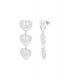 Oorbellen smiley lovers - zilver SKU0292999-118 Zilver Groothandel SKU0292999-118