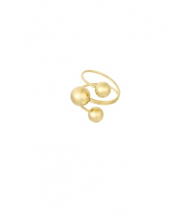 Dotty dream ring - goud SKU0253372-185 Goud Groothandel SKU0253372-185