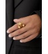 Elegante ring met goudkleurige kralen kopen online