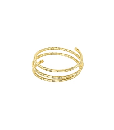 Twirl twine armband - goud SKU0293354-187 Goud Groothandel SKU0293354-187