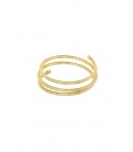 Twirl twine armband - goud SKU0293354-187 Goud Groothandel SKU0293354-187