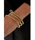 Twirl twine armband - goud SKU0293354-187 Goud Groothandel SKU0293354-187