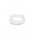 Twirl twine armband - zilver SKU0293354-117 Zilver Groothandel SKU0293354-117