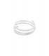 Twirl twine armband - zilver SKU0293354-117 Zilver Groothandel SKU0293354-117