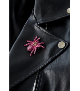 Glimmer spider brooche - blauw SKU0253447-202 Blauw Groothandel SKU0253447-202